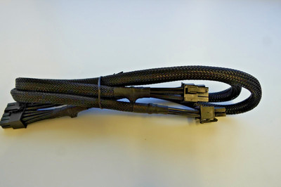 be quiet! 12 Pin auf Dual (6+2) Pin PCl-e VGA Netzteil Kabel