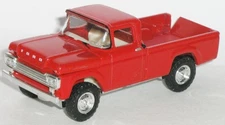 1/64 = 1959 59 FORD F-250 = 3/4 TON HOOD & TAILGATE OPEN = 4X4 Pickup Truck