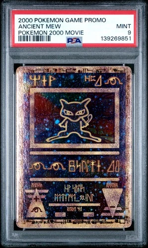 2000 Ancient Mew Pokemon 2000 Movie Game Movie Pokemon PSA 9
