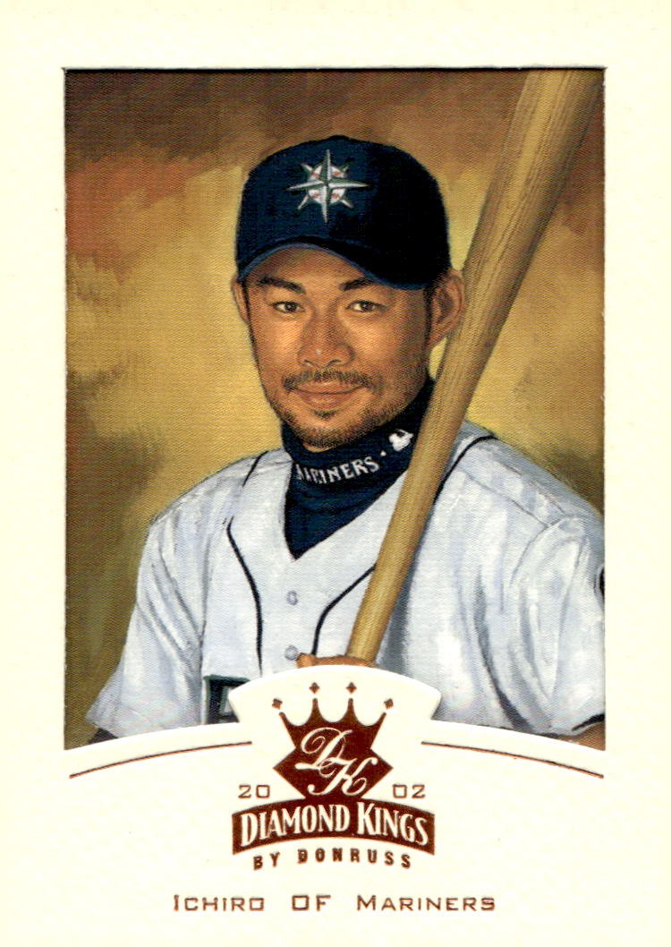 2002 Donruss Diamond Kings #74 Ichiro Suzuki Bronze Foil