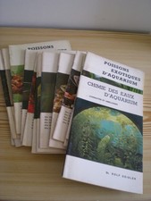 - lot Poissons exotiques d'aquarium, suppléments n° 1 à 15, vintage