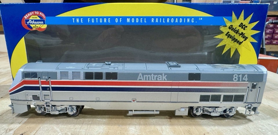 Athearn HO AMD-103 locomotives(2), Amtrak, as is for repair, lm4