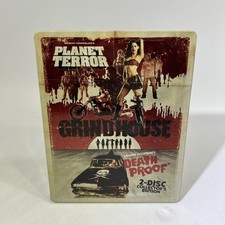 Grindhouse Planet Terror/Death Proof Steelbook Blu-Ray W/Protector ML