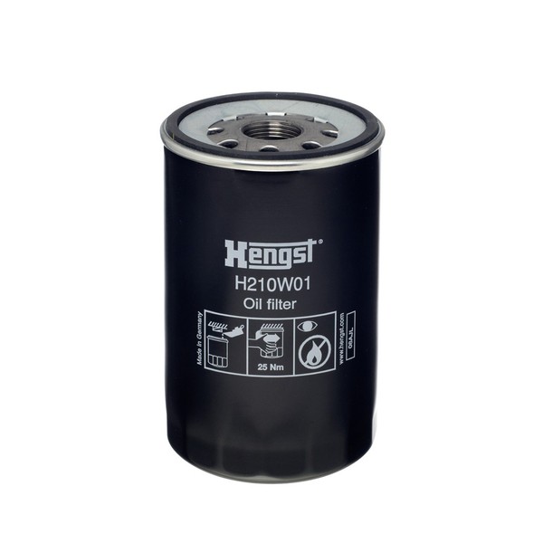 Hengst Filter H210W01 ÖLfilter FüR Askam,Bredamenarinibus,Erf,Man,Neoplan,Optare-image