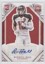 2015 Panini Crown Royale Rookie Signature Retail Red 23/35 Rannell Hall Auto 0c2