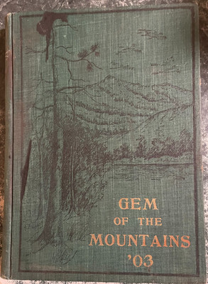 1903 University Idaho College Yearbook ''Gem of Mountains'', HB, 182 pages, VG