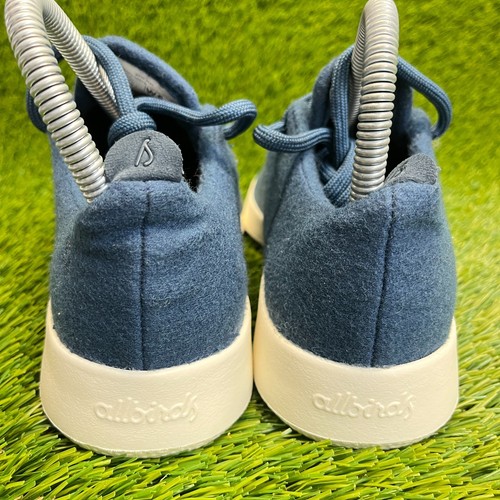 Allbirds Wool Runners Womens Size 5 Blue White Athletic Running Shoes Sneakers - Picture 6 of 10