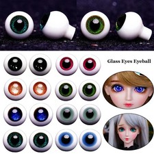 8mm/10mm/12mm/14mm Doll Glass Eyes Eyeball BJD Doll DIY Doll Making Accessories