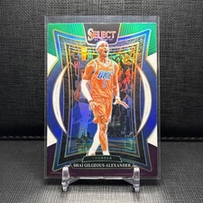 2024-25 Select - Concourse Shai Gilgeous-Alexander #36 Green White Purple Prizm