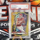 2024 Panini Prizm Football Choice Gold Travis Kelce #140 PSA 9
