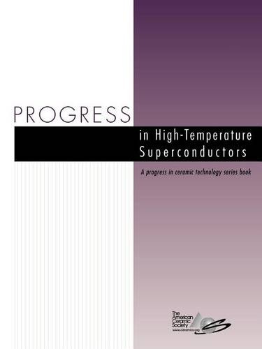 Progress in High–Temperature Superconductors ACerS Paperback John Wiley & Sons