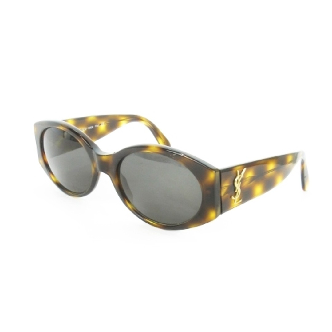 Occhiali da sole Yves Saint Laurent montatura cellulare modello demi logo 140 marrone