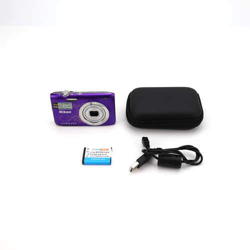 Nikon Coolpix S2600 14MP Digitalkamera - FULL KIT - 24HR POST - Bild 1 von 9