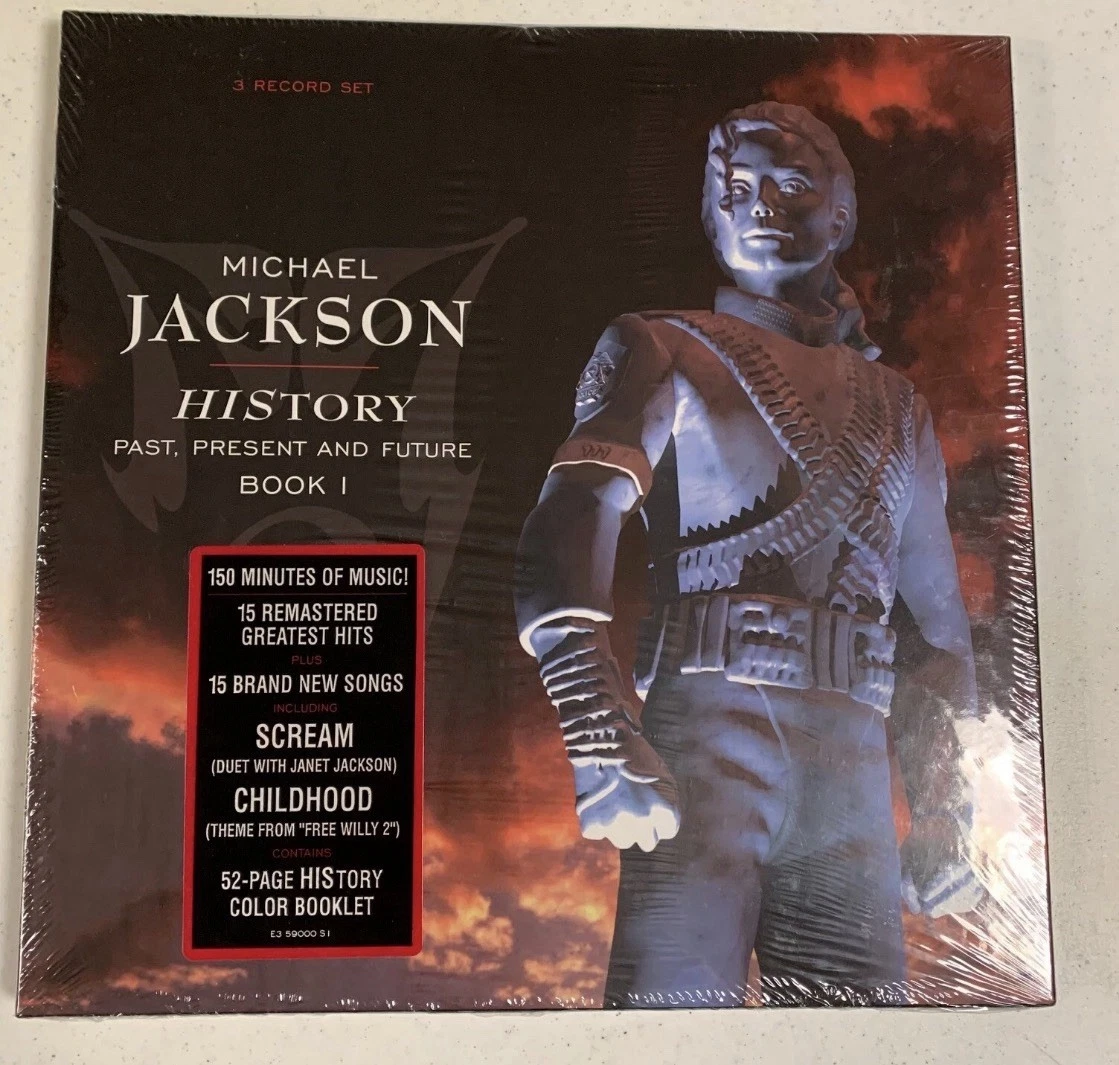 Las mejores ofertas en Michael Jackson History en discos de vinilo
