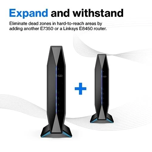 LINKSYS AX1800 WI-FI 6 ROUTER NETWORKING DUAL BAND AX GIGABIT WIFI - BLACK - Image 4 of 4