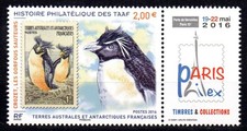 Timbre TAAF n°789 Les gorfous sauteurs