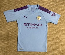 Puma Dry Cell Manchester City 125 Years Soccer Jersey Size S