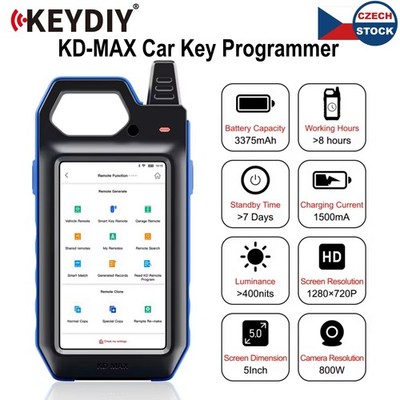 KEYDIY KD-MAX Key Unlock Remote Generator Tool Frequency Check Bluetooth WIFI
