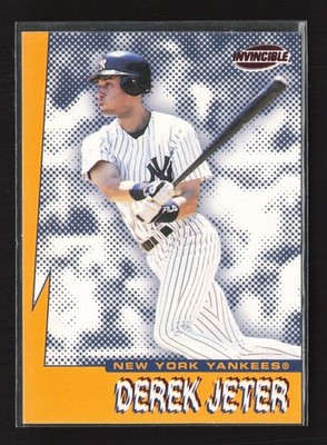 Derek Jeter 1999 Pacific Invincible #12b Action Seismic Force TY1