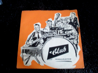 Club Schallplattenring ONLY Cover 50er Jahre German Press