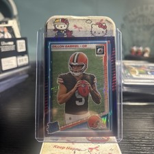 2025 Panini Donruss Optic - Rated Rookies Purple Shock Dillon Gabriel #263 (RC)