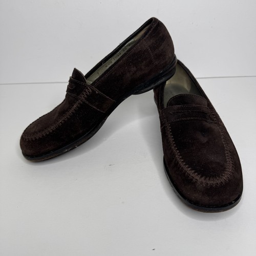 Scarpe Robert Clergerie donna taglia 7 mocassini scamosciati made in France suola pelle - Foto 3 di 11