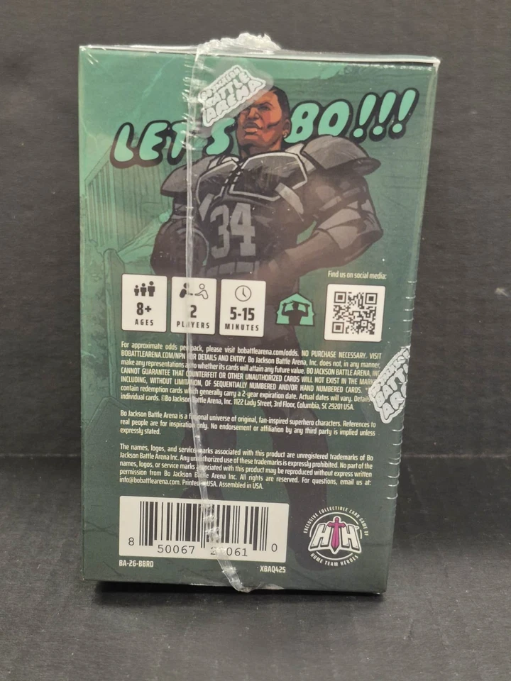 2026 BO JACKSON BATTLE ARENA RELEASE DAY BLASTER KEN GRIFFEY JR THE KID PROMO - Image 4 of 4