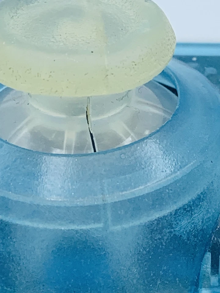 Custom DualShock 4 Clear Blue Wireless Controller Playstation 4 with color LEDs - Image 4 of 4