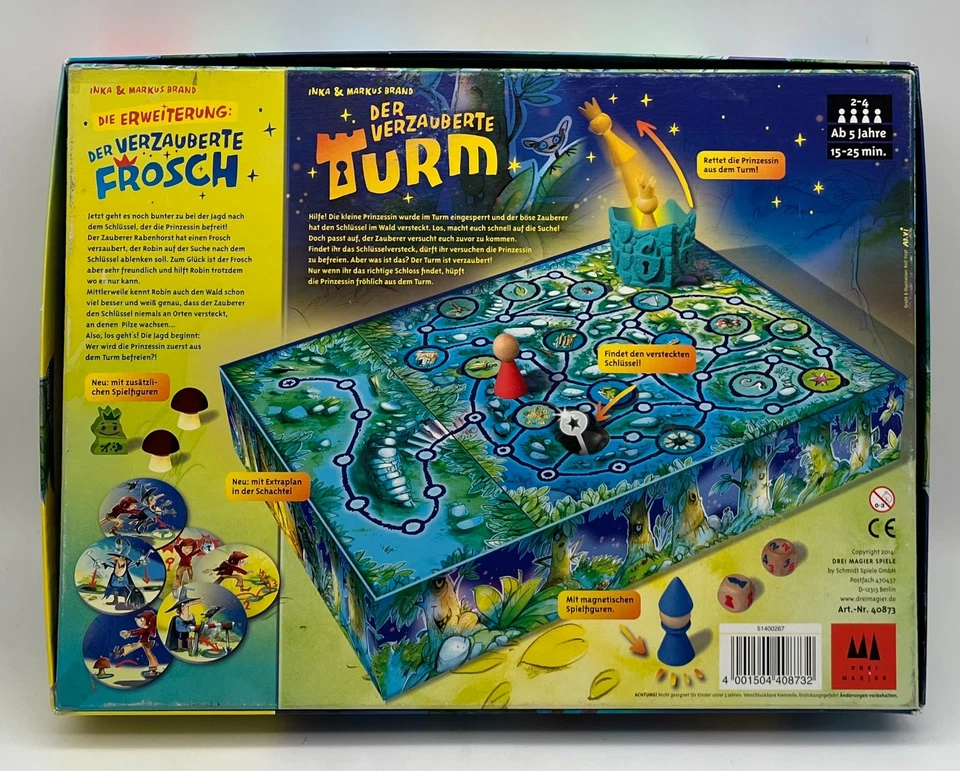 Drei Magier Der verzauberte Turm + Erweiterung Der verzauberte Frosch - Bild 2 von 2
