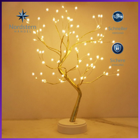 LED Baum Lichter Warmweiß 108 LED Verstellbare ÄSte Dekobaum Innen Deko