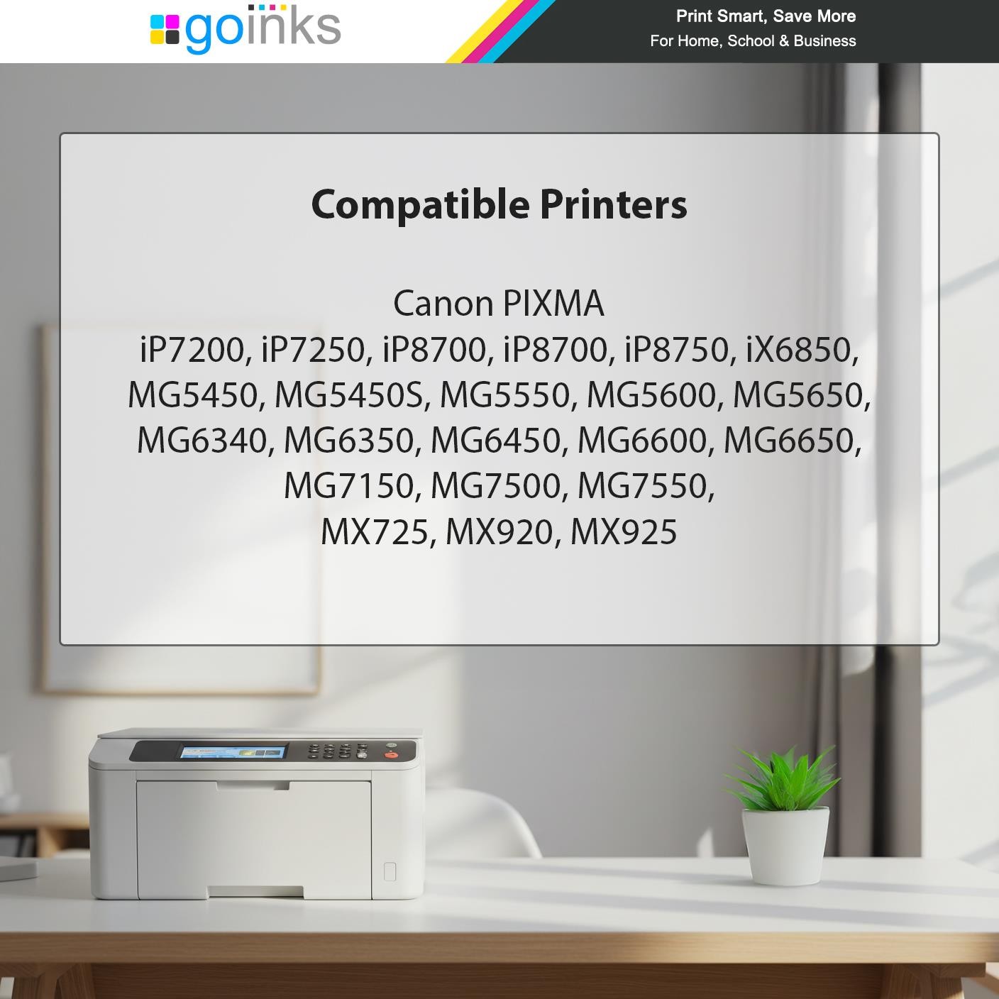 15 cartucce inchiostro stampante (set di 5) per Canon PIXMA MG5450S, MG6340, MX920 foto 2