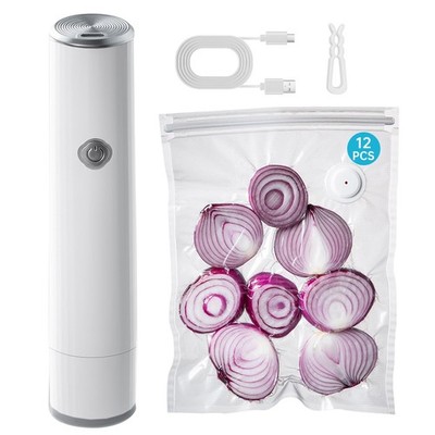 Vacuum Sealer, Handheld Vacuum Sealer for Food, Compact Vacuum Sealer Machine...