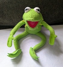 Vtg Kermit The Frog Plush Applause Wired Poseable Muppets Jim Henson 1995