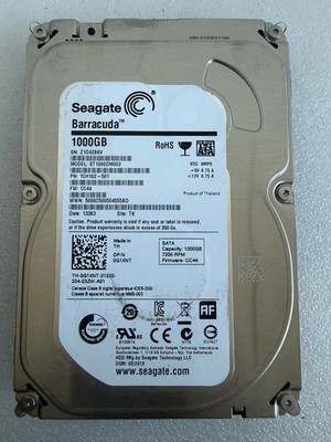 Seagate Barracuda 1TB ST1000DM003 3.5'' Internal SATA HDD 7200 RPM