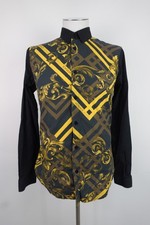 Versace Jeans Hemd Herren Gr. 46 Man Made IN Italien Casual Baumwolle Vintage