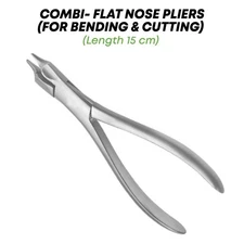 Combi Flat Nose Pliers 15 cm Stainless Steel Surgical Orthopedic Instruments