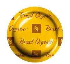 Nespresso Professional Brazil Organic Coffee Capsules Espresso 100ct LOOSE/BULK