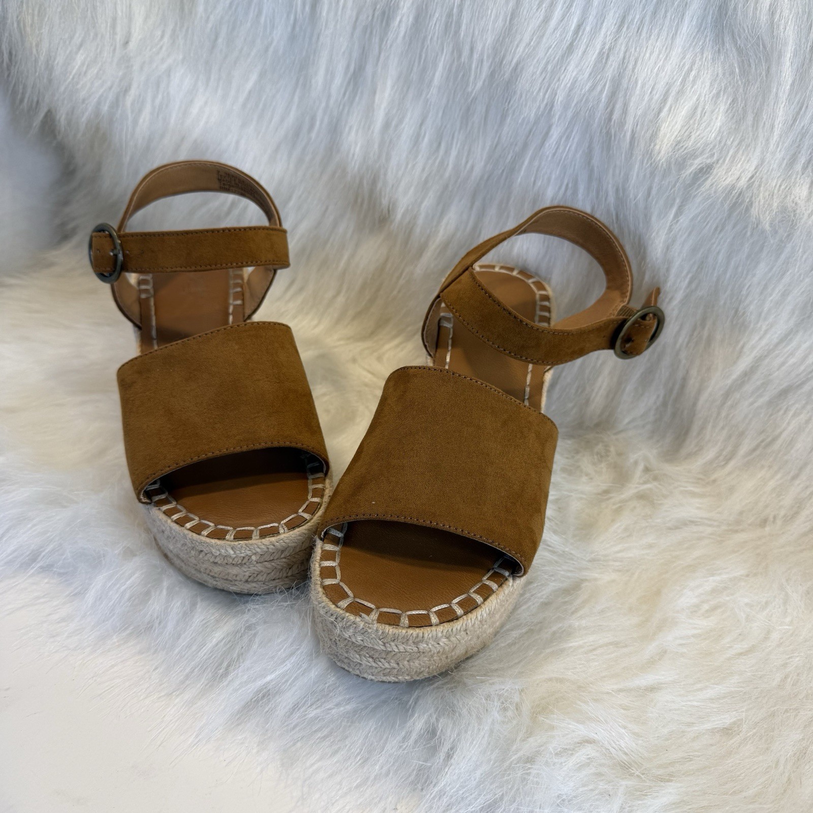 Universal Thread Morgan Microsuede Espadrille Wed… - image 4