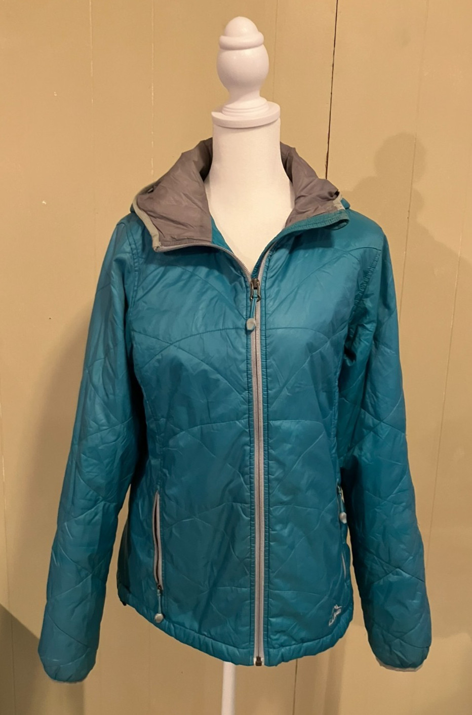 LL Bean Primaloft Packable Puffer Jacket Hood Zip… - image 1
