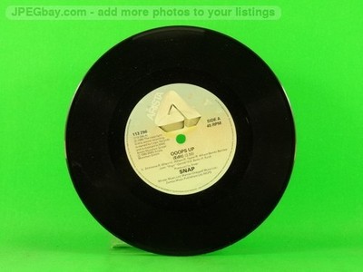 SNAP OOOPS UP (PLAIN SLEEVE) (137) 7'' ARISTA