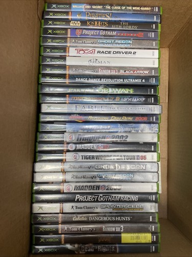 OG Xbox Game Lot Of 26 All Tested VG Great Titles Look 👀!