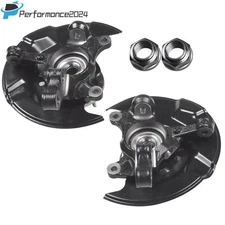 Front Steering Knuckles & Wheel Hub Bearings for Toyota Corolla 2014-2018