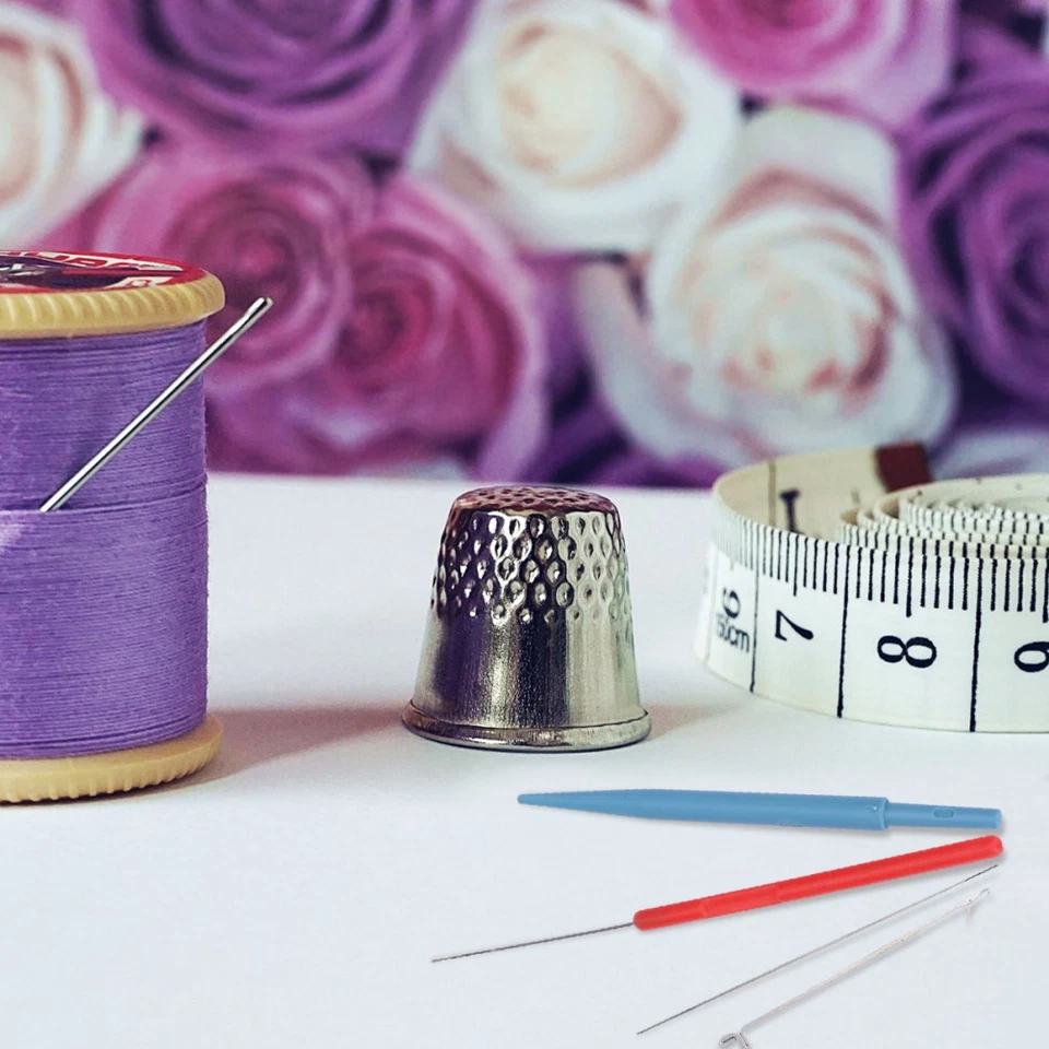 12 stücke faden nähen nadeln nähen nadel perlen nadel diy handgemachte tool - Bild 3 von 4