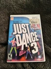 Just Dance 3 Nintendo Wii Game CIB Complete w/ Manual Ubisoft