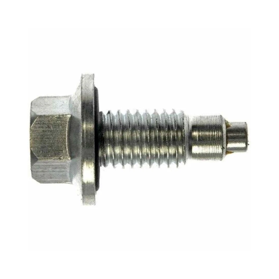 Plugue de drenagem de óleo de motor prata aço carbono para Chevy C4500/C5500 Kodiak 2005-2007 - Imagem 2 de 4