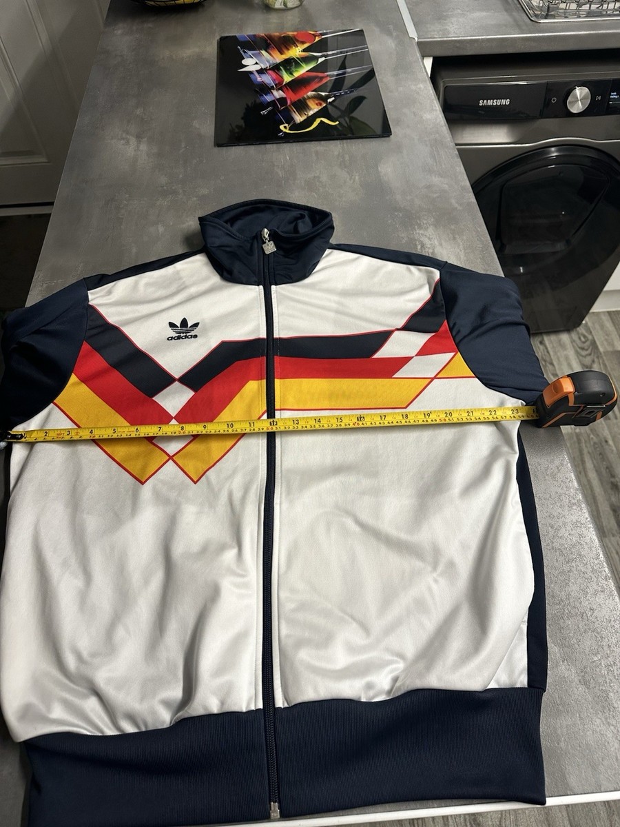 adidas originals retro Track Top Arsenal Germany Large White Blue