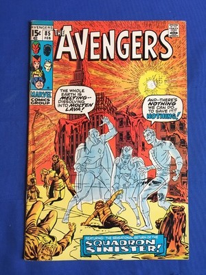 Avengers #85 VFN- (7.5) MARVEL ( Vol 1 1971) 1st app Squadron Supreme