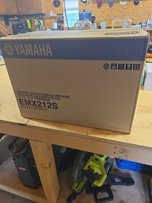 Yamaha EMX 212S 12-Channel 16 SPX Phantom Powered Stereo Mixer Amplifier
