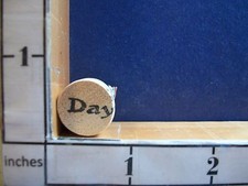 DAY SAYING rubber stamp 15E
