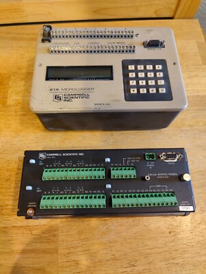 Rg Micrologger Ii Campbell Scientific Lot: CR10X Wiring Panel and 21X Micrologger | eBay